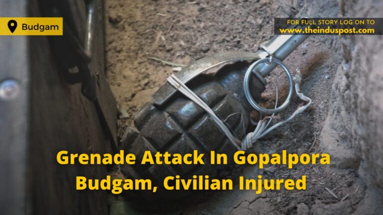 Grenade Attack In Gopalpora Budgam, Civilian Injured