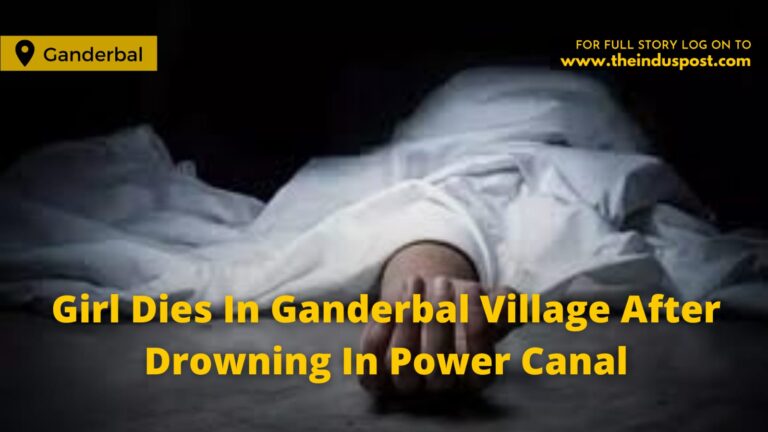 Girl Dies In Ganderbal Village After Drowning In Power Canal
