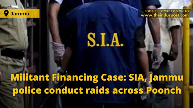 Militant Financing Case: SIA, Jammu Police Conduct Raids Across Poonch