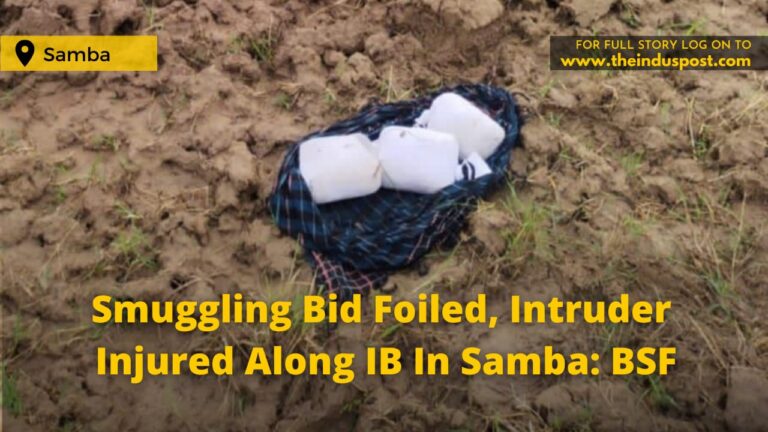 Smuggling Bid Foiled, Intruder Injured Along IB In Samba: BSF