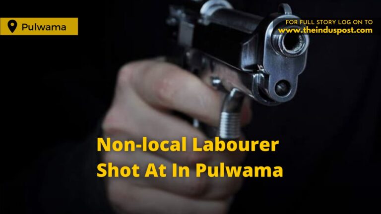 Non-local Labourer Shot At In Pulwama
