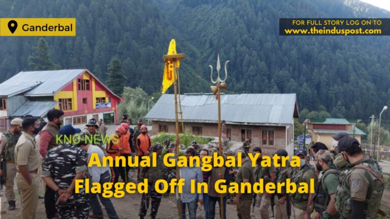 Annual Gangbal Yatra Flagged Off In Ganderbal