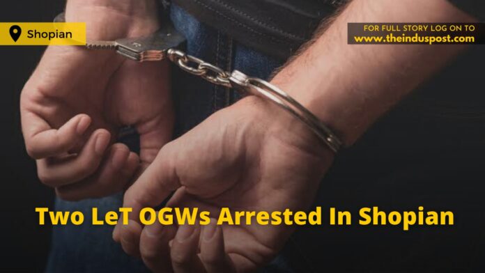 Two LeT OGWs Arrested In Shopian