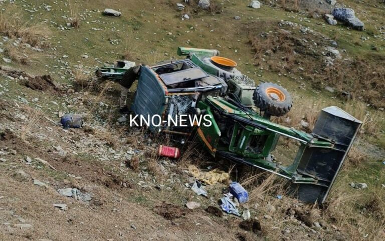 JCB Skids Off Road In Ganderbal: 1 Dead, 2 Injured