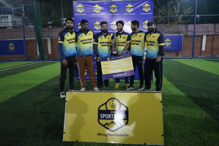 First Ever ‘Box Cricket’ Tournament In Kashmir Hosted By WHS