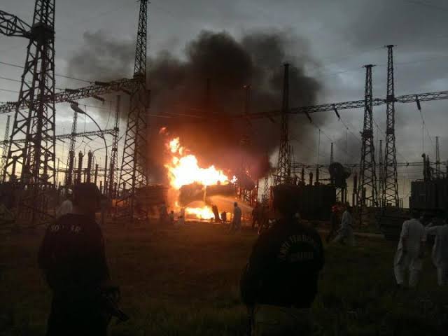 Qazigund Grid Station Partially Damaged In Fire Incident