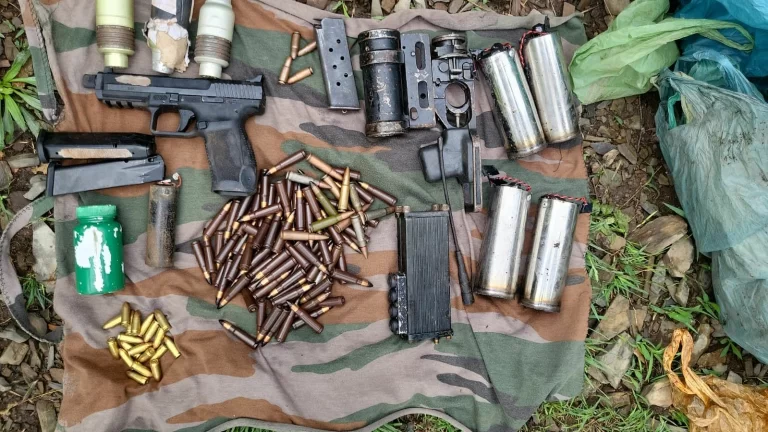 Arms Recovered In Poonch