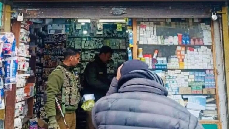 Licenses Of Five Chemist Shops Suspended In Doda