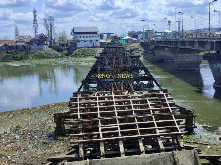 Old Bridge Set On Fire In Sopore Village