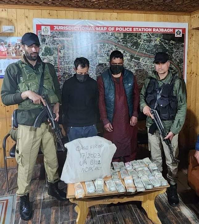 Two ‘Cross-Border Narco Smugglers’ Held In Srinagar, Heroin Worth Rs 70 Cr Seized: Police