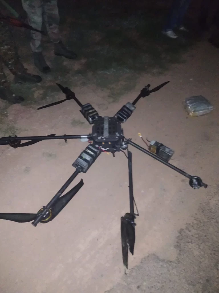 Drone Carrying Cash, Ammunition Recovered In Rajouri