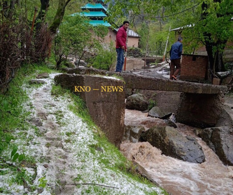 Cloudburst Triggers Flash flood In Kulgam Villages