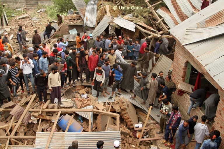 3 Visually Impaired Siblings Killed As House Collapses In Kishtwar