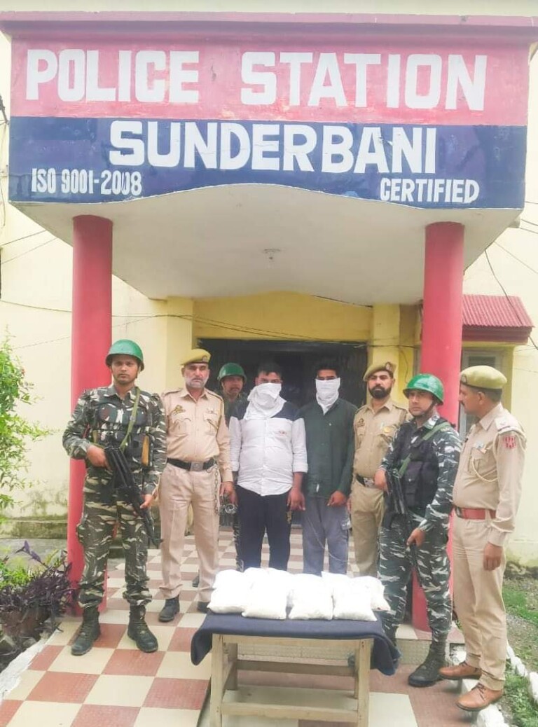 Inter-State Narcotics Racket Busted In Rajouri, 2 Punjab Residents Arrested: Police