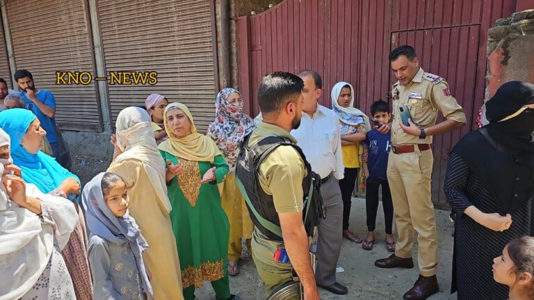 6 Days On Protest Over Water Scarcity In Sopore Continues