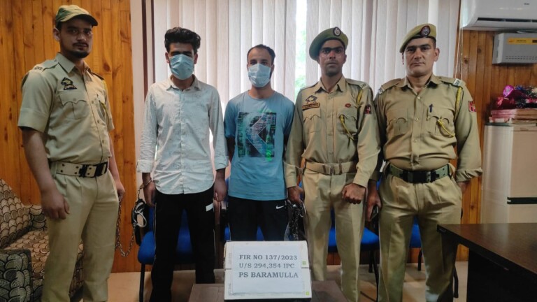 2 Arrested For Harassing A Girl In Baramulla
