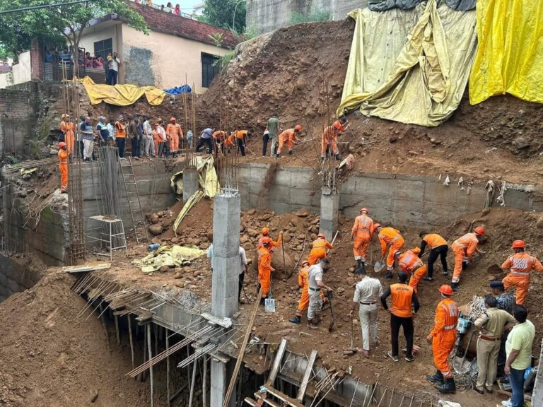2 Dead, 6 Injured As Landslide Hits Construction Site In Udhampur