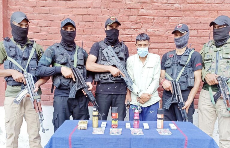 LeT OGW Arrested In Srinagar: Police