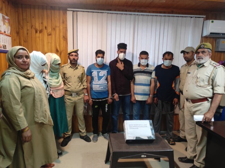 Prostitution Racket Busted In Baramulla, 2 Females Among 6 Arrested