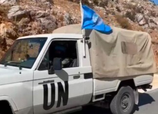 Indian UN Peacekeeping Forces At Border Between Israel, Lebanon