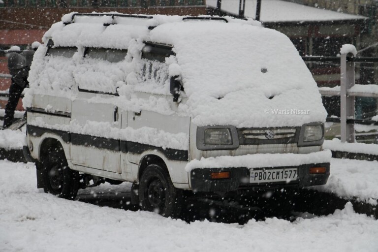 Fresh Snowfall In Kashmir, KU Postpones Exam, Highway Closed